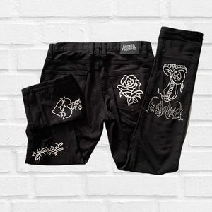 NWT Zumiez - Broken Promises Black Jeans - Size M